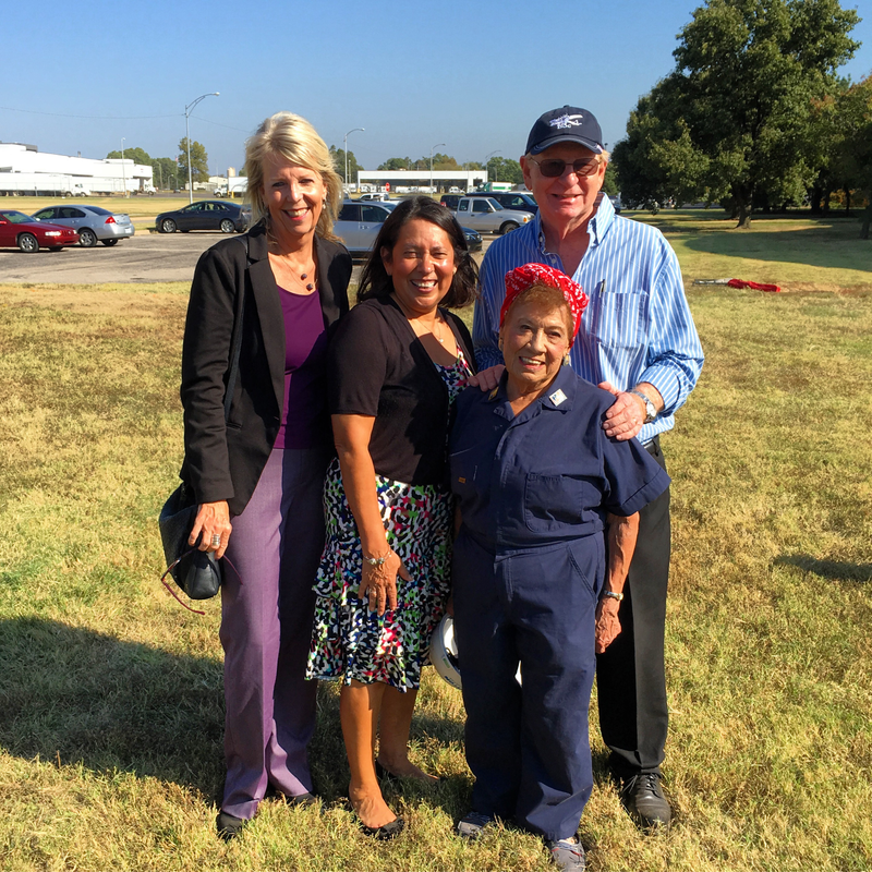 Connie, her daughter, and my bosses.